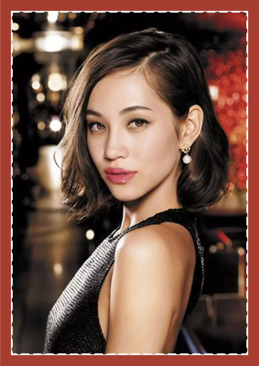 佟丽娅短发时尚感_欧阳娜娜短发造型_女明星个性短发图片大全