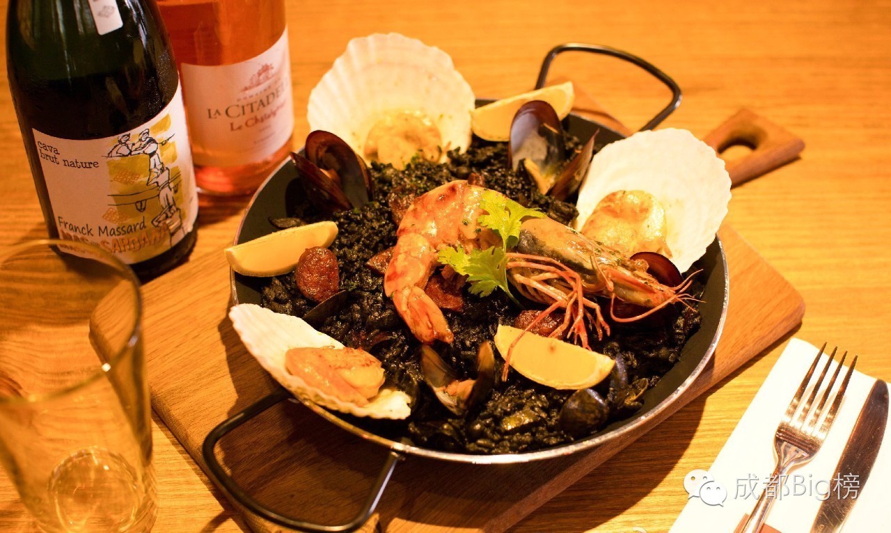 网红黑暗料理食物大全,_墨鱼汁料理_黑色美食